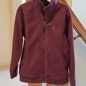 Girls Shamu tail zip up fleece